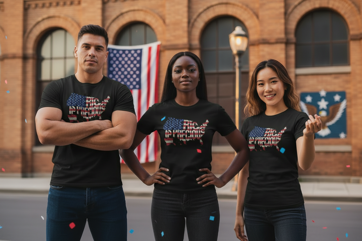 America is Precious 3 Models Hero Banner